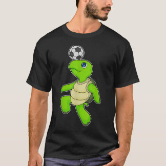 T-shirt Joueur de Football Tortue Football