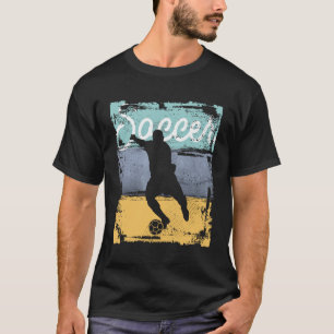 T-shirt Joueur de football vintage