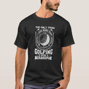 T-shirt Joueur De Golf Pour Golf Grand-Père Golfeur