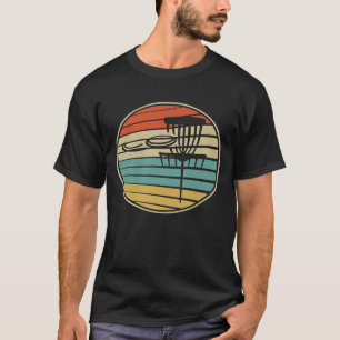 T-shirt Joueur de golf sur disque de les années 70 80s Ret