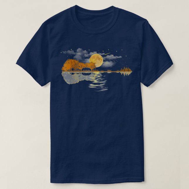 T-shirt Joueur de guitare acoustique Anniversaire Cadeau d (Design devant)