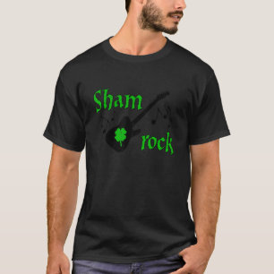 T-shirt Joueur de guitare Funny Shamrock St Patricks Day