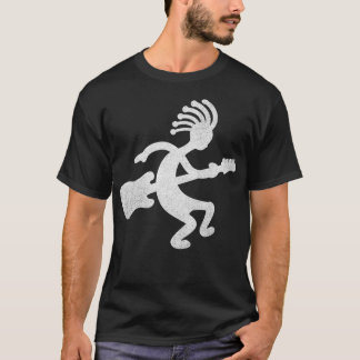 T-shirt Joueur de guitare Kokopelli Autochtone Américain H