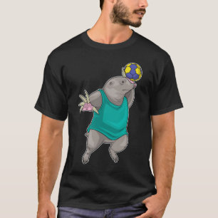 T-shirt Joueur de handball Mole Handball Sports