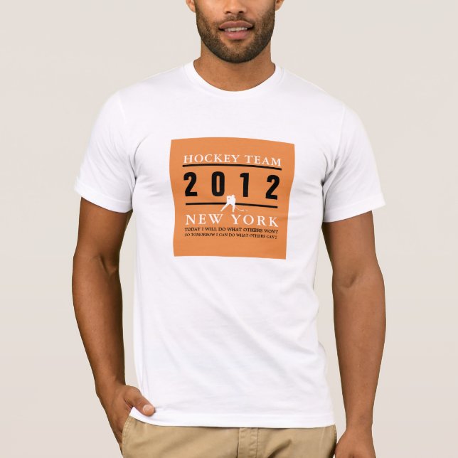 T-shirt Joueur de hockey (Devant)