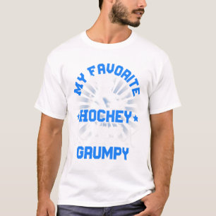 T-shirt Joueur de hockey Ice Mon joueur de hockey préféré