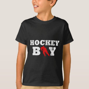 T-shirt Joueur de hockey Silhouette Sport cadeau