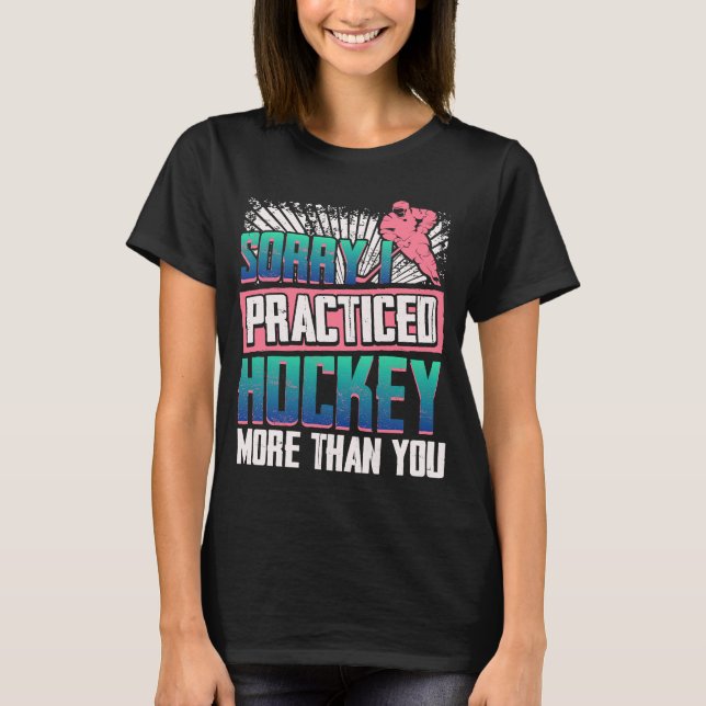 T-shirt Joueur de hockey sur gazon pour les vrais fans (Devant)