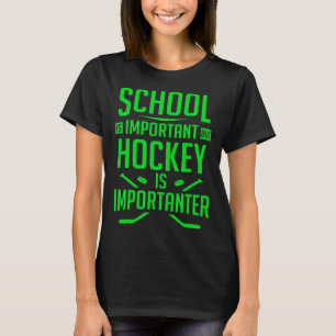 T-shirt Joueur De Hockey Sur Glace 8-12 Pour Garçons
