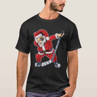 T-shirt Joueur de hockey sur glace Chris Claus