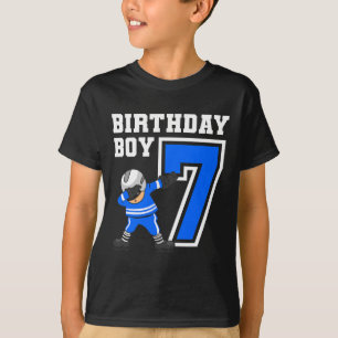 T-shirt Joueur de hockey sur glace de 7 ans 7e anniversair