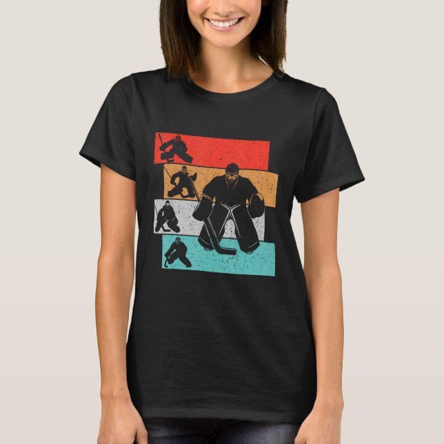 T-shirt Joueur de hockey sur glace Joueur de hockey sur gl (Devant)