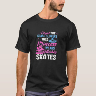 T-shirt Joueur De Hockey Sur Glace Patinage Oubliez Le Ver