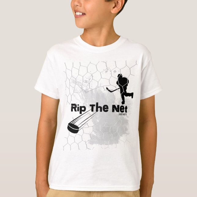 T-shirt Joueur de hockey sur Internet Nouveau (Devant)