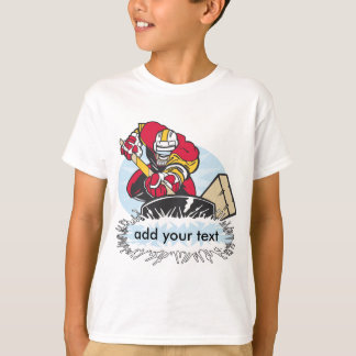 T-shirt Joueur de hockey sur mesure