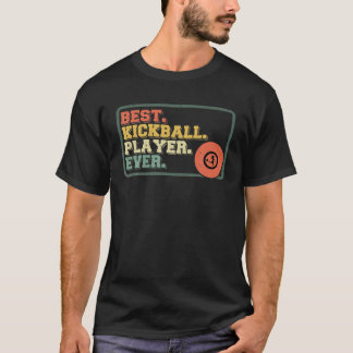 T-shirt Joueur de Kickball, Jeu de sport d'équipe de tous 