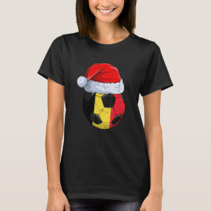 T-shirt Joueur de l'équipe de Belgique Football Ball Monde