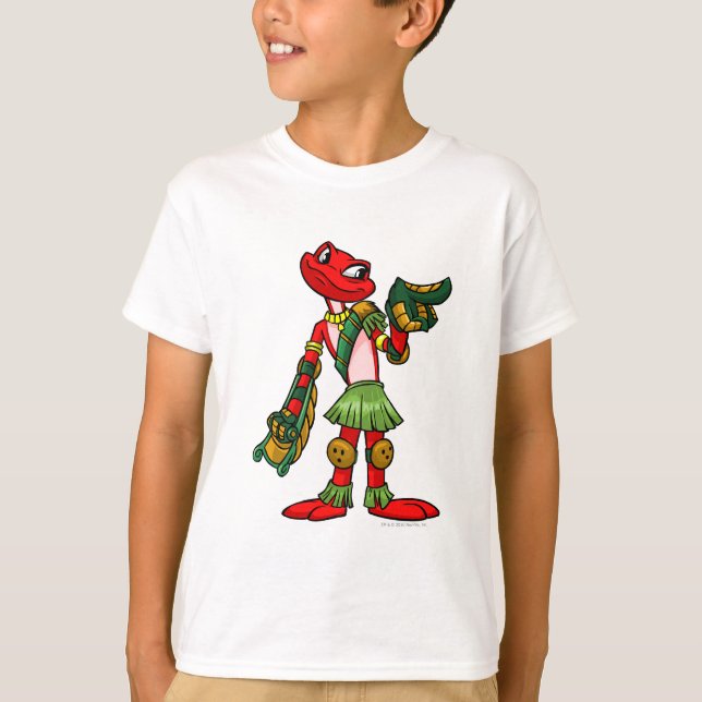 T-shirt Joueur de Nimmo Mystery Island (Devant)
