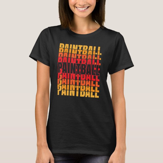 T-shirt Joueur de Paintball pour Paintballer Paintball Got (Devant)