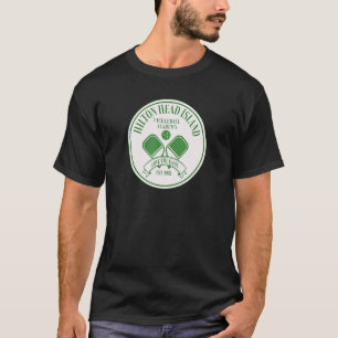T-shirt Joueur de Pickleball Académie de Pickleball de l'Î