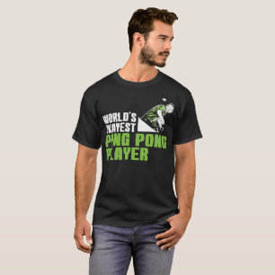 T-shirt Joueur de ping-pong d'Okayest des mondes