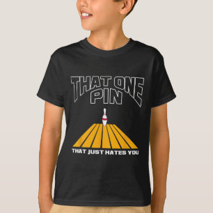 T-shirt Joueur de quille Ce pin qui vous déteste simplemen