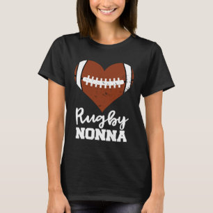 T-shirt Joueur de rugby Nonna Heart