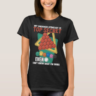 T-shirt Joueur de snooker