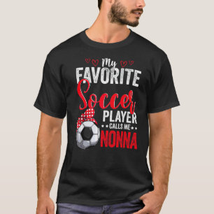 T-shirt Joueur de soccer de la fête des mères Nonna Americ