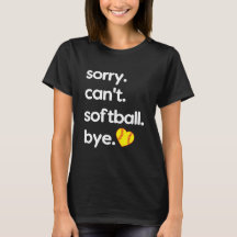 Joueur de softball amusant