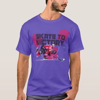 T-shirt Joueur de sports de hockey sur glace Skateo Victor