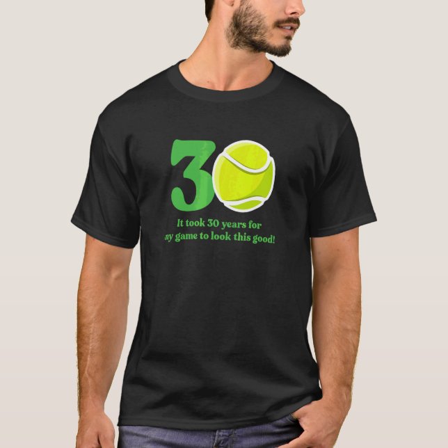 T-shirt Joueur de tennis de 30 ans 1992 30e anniversaire (Devant)