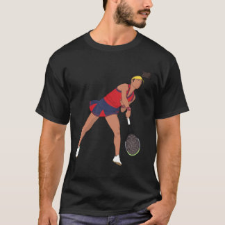 T-shirt Joueur de tennis Emma Raducanu