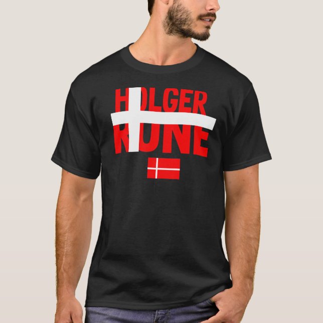 T-shirt Joueur de tennis - Holger Rune (Devant)