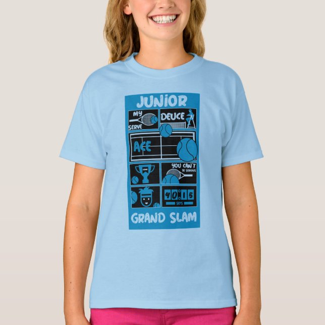 T-shirt Joueur de tennis junior (Devant)