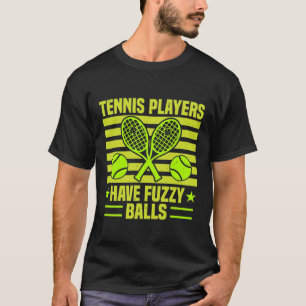 T-shirt Joueur de tennis ont des boules floues Cadeau