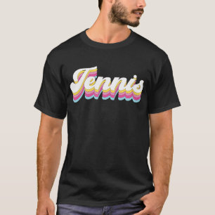 T-shirt Joueur de tennis Tennis 80s 90 Retro Vintage