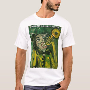 T-shirt Joueur de trompette Abstrait