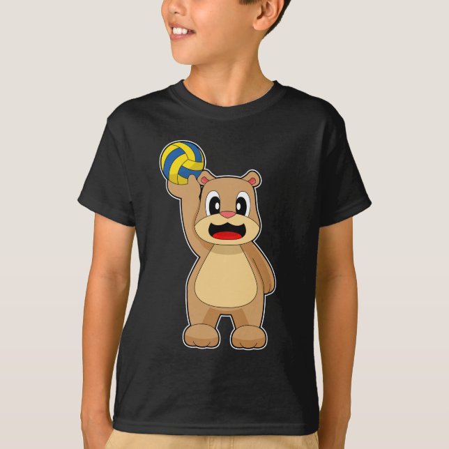 T-shirt Joueur de volley-ball (Devant)