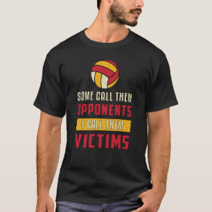 T-shirt Joueur De Volley-Ball Certains Les Appelent L'Équi