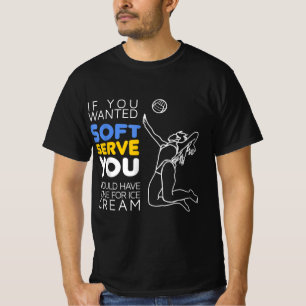 T-shirt Joueur de volley-ball cool Cadeau Recherché Soft S