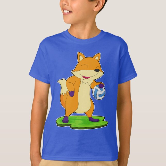 T-shirt Joueur de volley-ball Fox (Devant)