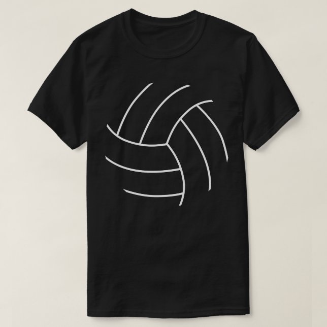T-shirt Joueur de volley-ball ou entraîneur Couches de vol (Design devant)