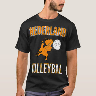 T-shirt Joueur de volley-ball Pays-Bas 2