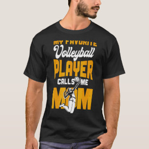 T-shirt Joueur de volleyball Équipe Maman Mère Vintage Ma
