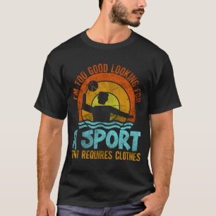 T-shirt Joueur de water-polo Équipe de water-polo Entraîne