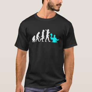 T-shirt Joueur de water-polo Evolution   Hobby et passion