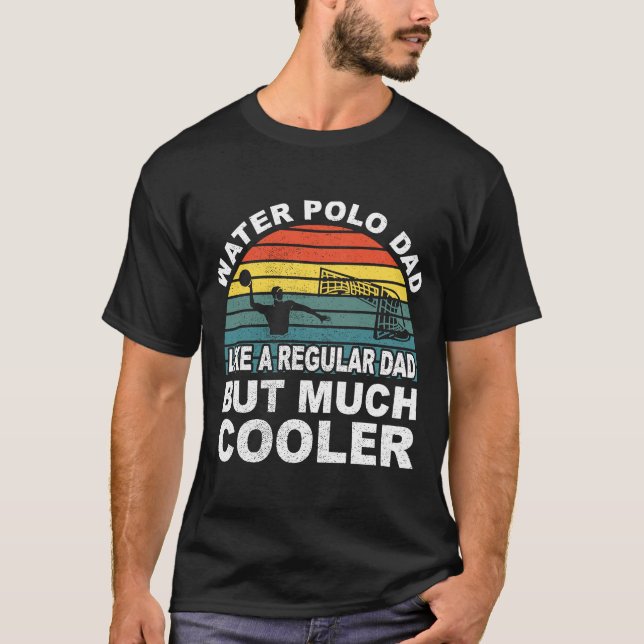 T-shirt Joueur de water-polo père sport water-polo (Devant)