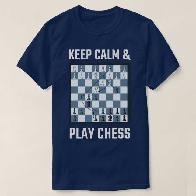 T-shirt Joueur d'échecs (Design devant)