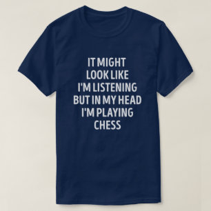 T-shirt Joueur d'échecs amusant